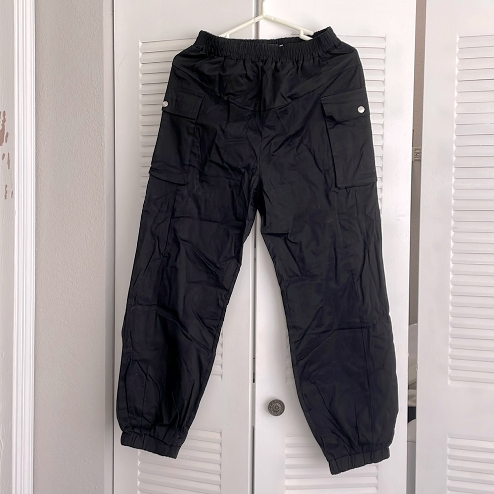 Black Cargo Pants